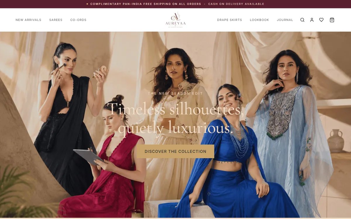 Aureyaa Designer Saree Store