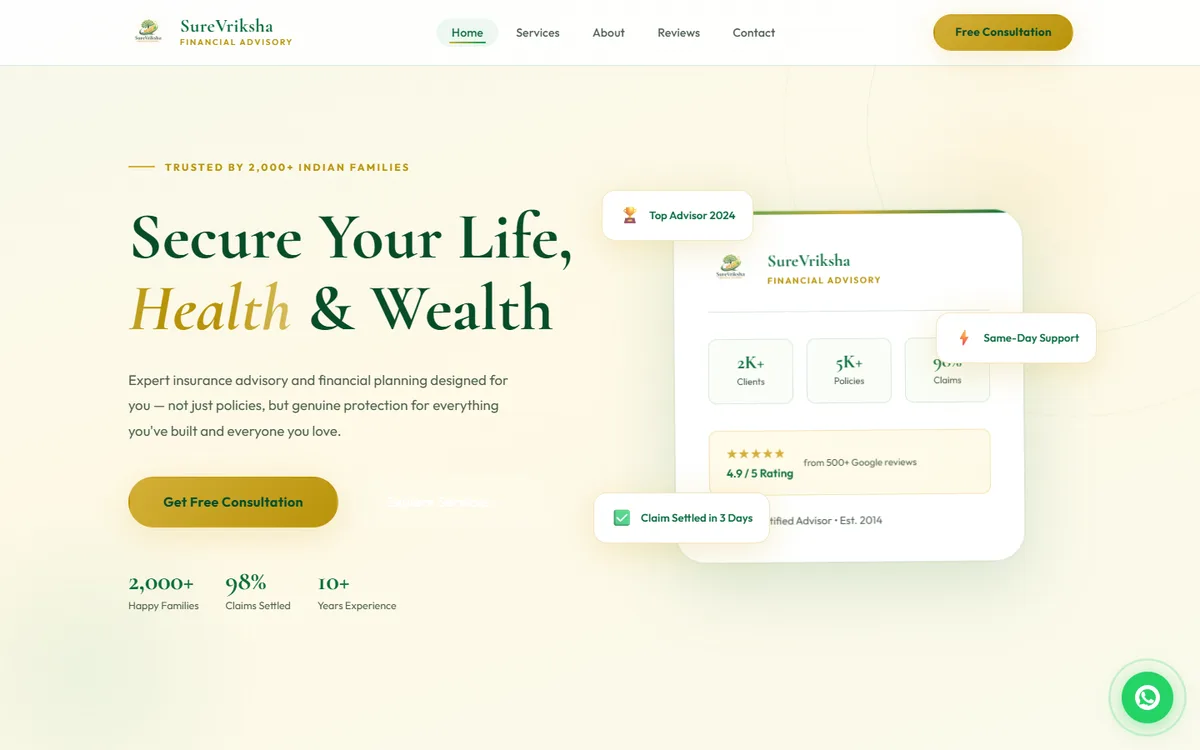 Surevriksha Financial Wealth Advisory